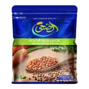 عدس بجبه معبأ الضحى 500 جرام 1*20