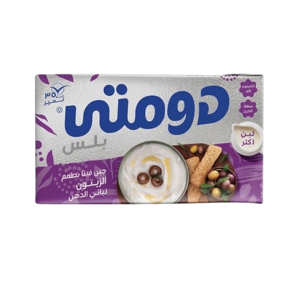 جبنة دومتى 1/2 زيتون 1*12