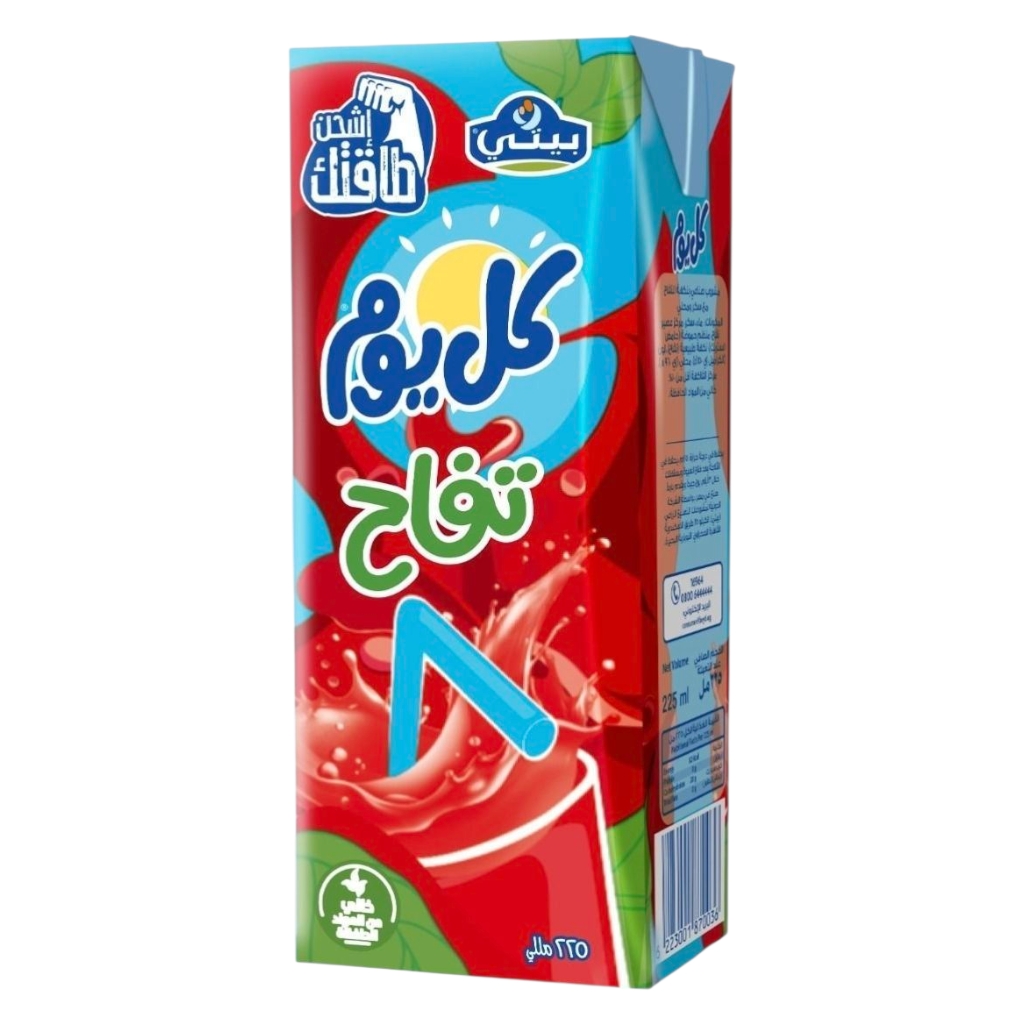 عصير كل يوم تفاح 235 مللى